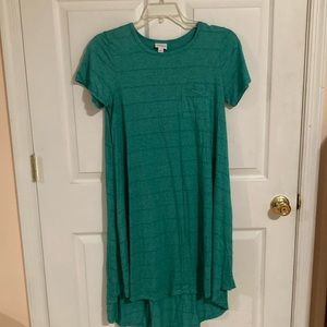 Striped LulaRoe Carly Dress